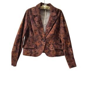 Vtg Villager Floral Corduroy Jacket | Fits like Modern Medium,